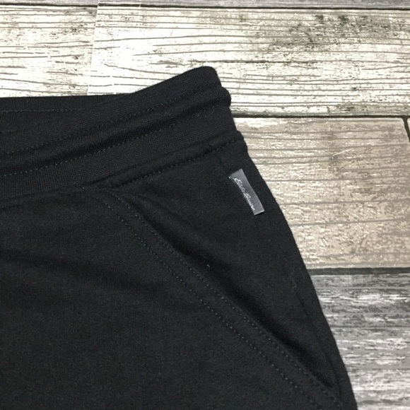 Eddie Bauer Sweatpants Joggers Women’s S Black (Inseam 27) Drawstring - Picture 10 of 10